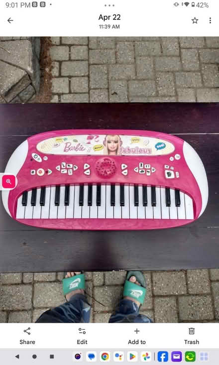 Photo of free Keyboard but no sound (Near Baseline Rd. & Clyde Ave.) #1