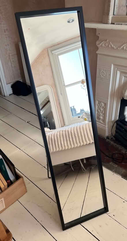 Photo of free Freestanding IKEA mirror. Very slim and lightweight. (St Margarets TW1) #1