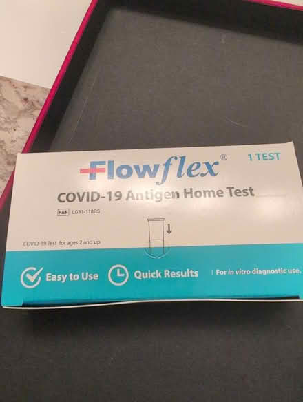 Photo of free Not expired COVID 19 home test 4 (Mountain View 94040) #1