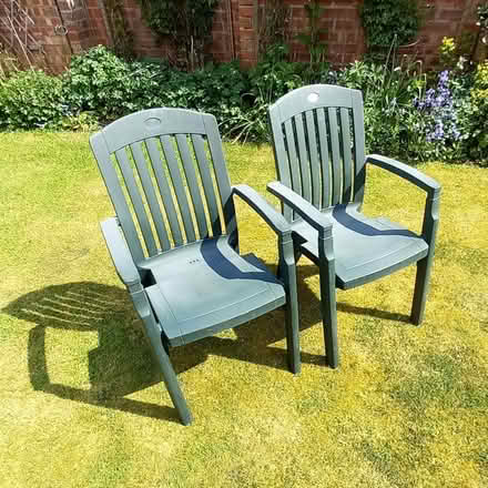 Photo of free 2 garden chairs (Brownsover CV21) #1