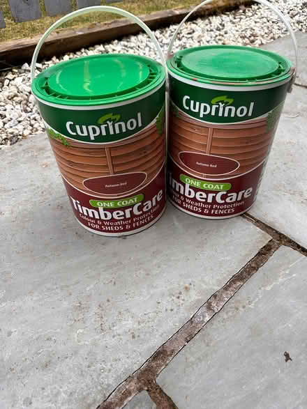 Photo of free Cuprinol Fence Paint (Carfin ML1) #1