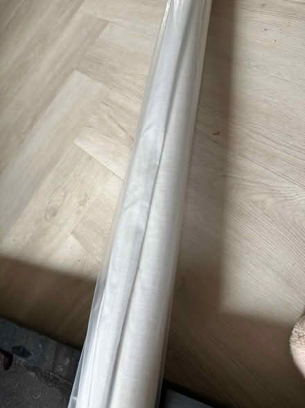 Photo of free Sheer white privacy roller blind (Sion Hill BA1) #1