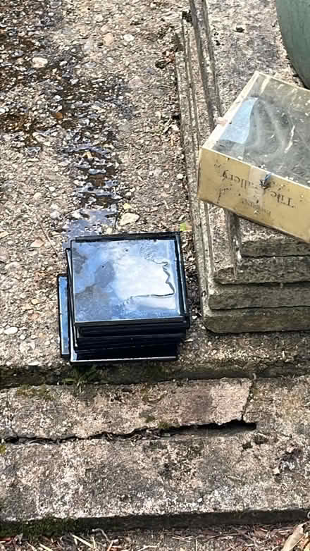 Photo of free Ca 12 black tiles (9.7 x 9.6cm) (Berkhamsted HP4) #1