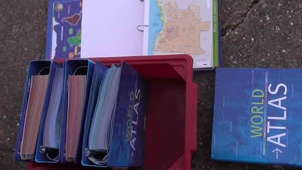 Photo of free World Atlas in 6 large folders (St Albans AL4) #1