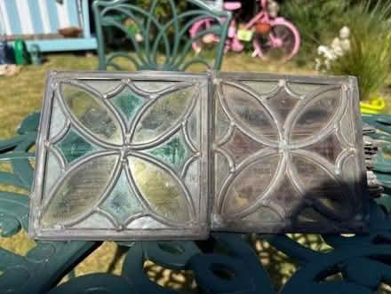 Photo of free Twenty Stained Glass Panels (Dedworth SL4) #1