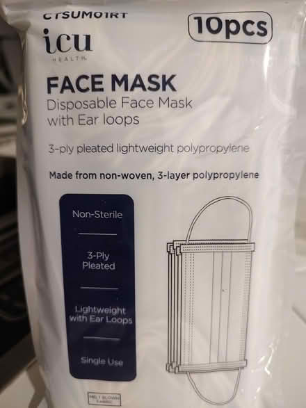 Photo of free New Disposable face masks (Odenton) #2