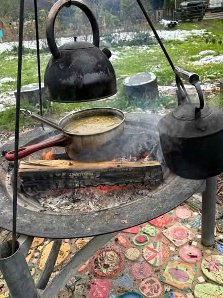 Photo of Kettle for Gas hob or open fire (Southwick Green) #1