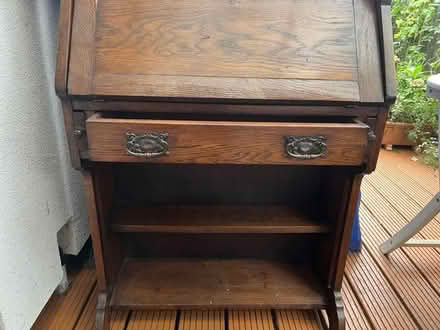 Photo of free Small Oak bureau/desk (Woking GU21) #3