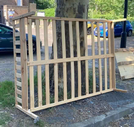 Photo of free Double mattress (M&S) and bedframe (Fulham Palace Rd W6) #2