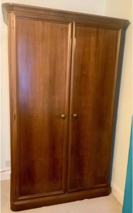 Photo of free Large Wooden Wardrobe - CR4 2LZ (Mitcham , CR4) #1