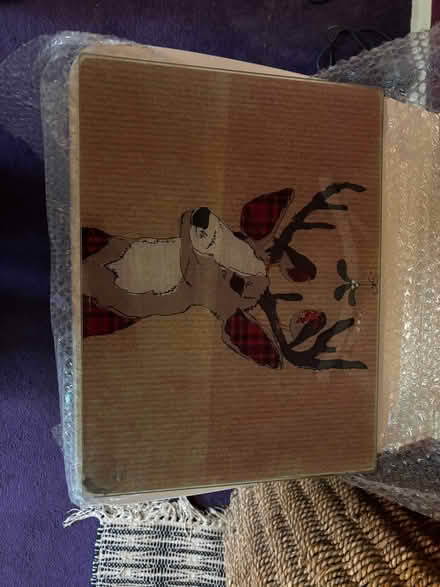 Photo of free Glass “Deer” worktop protector (Far Bletchley MK3) #1
