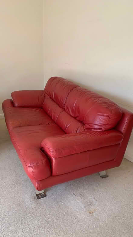 Photo of free Red sofa (Draycott DE72) #1
