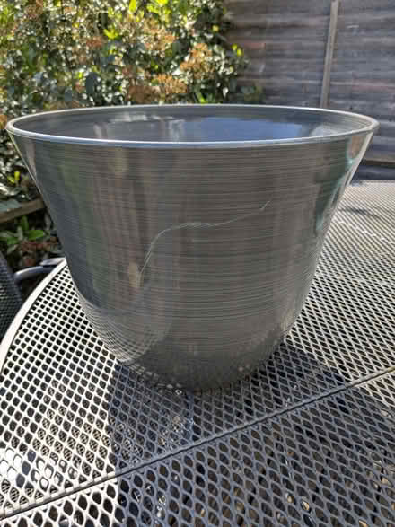 Photo of free Large Grey Plastic Pot (Beulah Hill SE19) #1