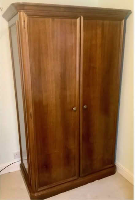 Photo of free Large Wooden Wardrobe - CR4 2LZ (Mitcham , CR4) #4