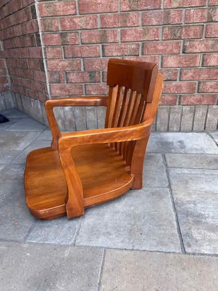 Photo of free Vintage Office Chair Seat (Near Albion & Walkley.) #1