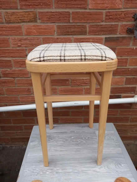 Photo of free Upholstered top stool (Welshpool SY21) #2