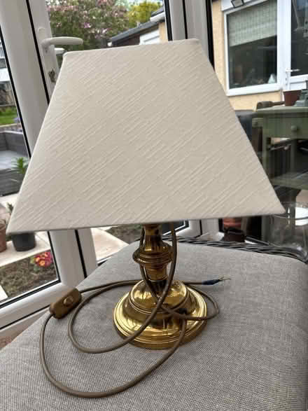 Photo of free Small metal base lamp (Halton LA2) #3