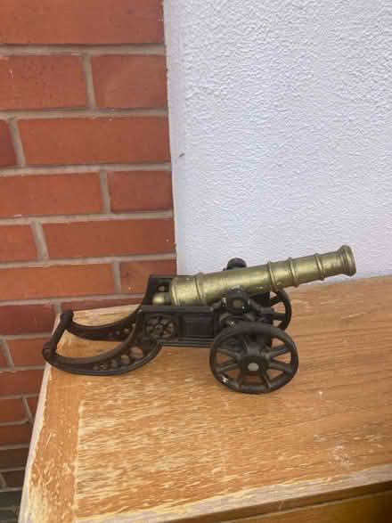 Photo of free Solid metal decorative canon (Chester Road M15) #1