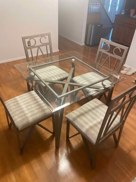 Photo of free Dining room table & 4 chairs (Pittsfield Township) #1