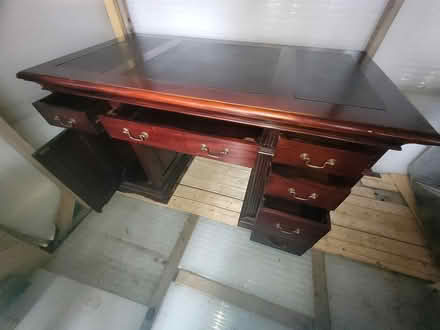 Photo of free Writing desk - dark wood (Perth - PH2) #1