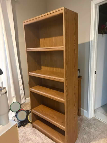 Photo of free Tall five-shelf bookcase (Arvada) #1