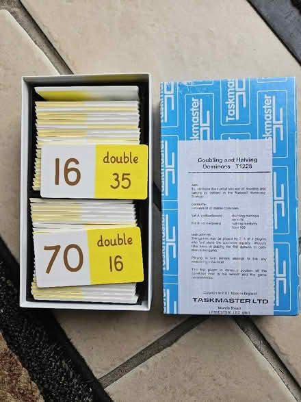 Photo of free Doubling & Halving Dominoes Game (Eastham CH62) #1