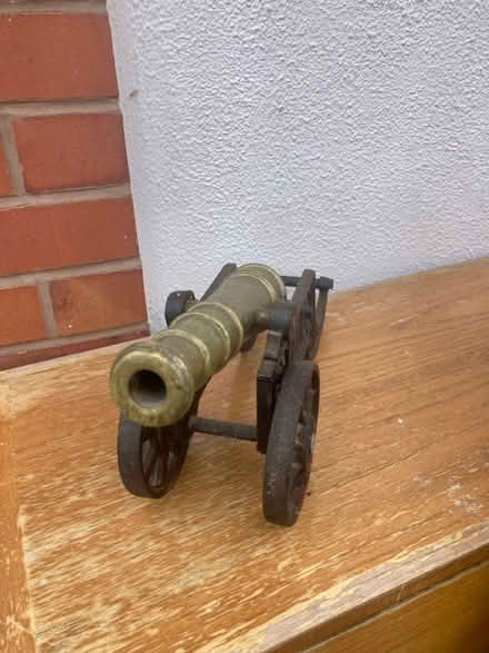 Photo of free Solid metal decorative canon (Chester Road M15) #3