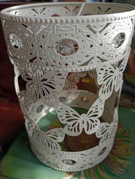 Photo of free Metal butterfly lampshade (near crawfordsburn) #1