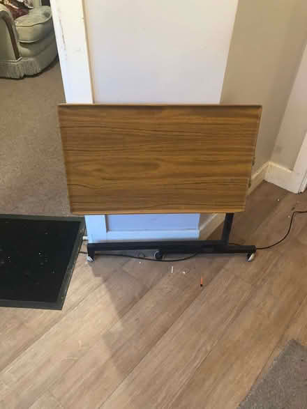 Photo of free foldup table on wheels (Bedale DL8) #2
