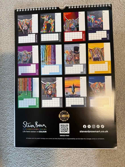 Photo of free 2026 Calendar (Peasedown St John CP BA2) #2
