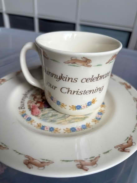 Photo of free Christening gift set (plate&mug) (Sunnyhill DE23) #3