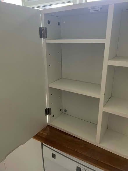 Photo of free Mirrored bathroom cabinet with shelves (Jersey Farm AL4) #4