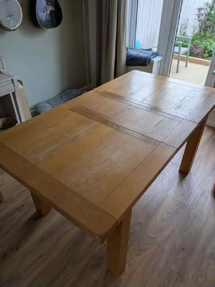 Photo of free Solid oak extendable dining table (Gosforth NE3) #2