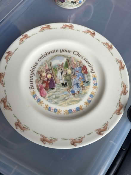 Photo of free Christening gift set (plate&mug) (Sunnyhill DE23) #2
