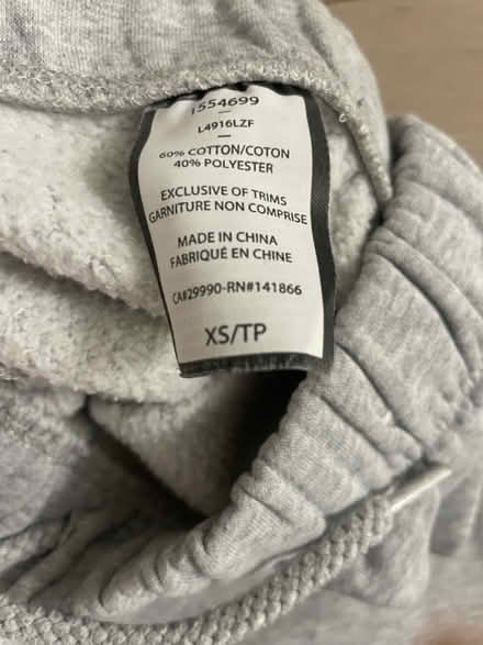 Photo of free Grey lazypants ladies size xs (Kennedy/16th in Markham) #2