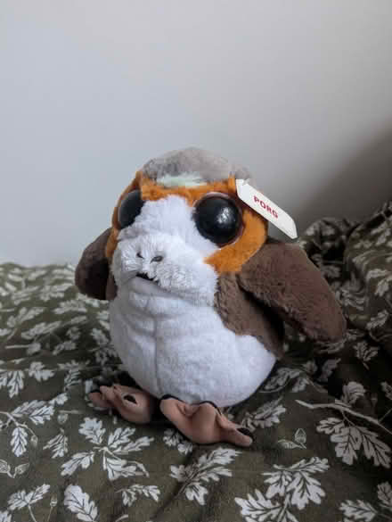 Photo of free Cuddly toy Porg (star wars) (Chester Road M15) #1