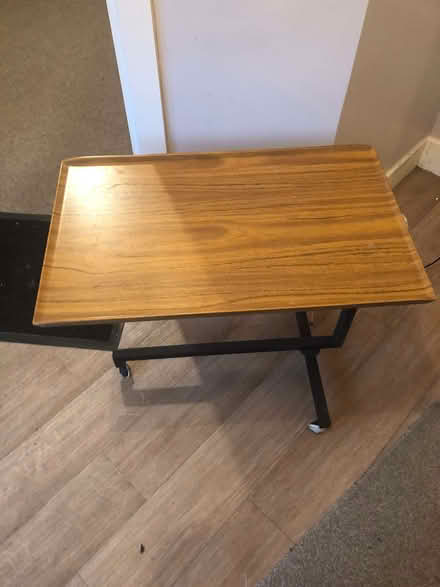 Photo of free foldup table on wheels (Bedale DL8) #1