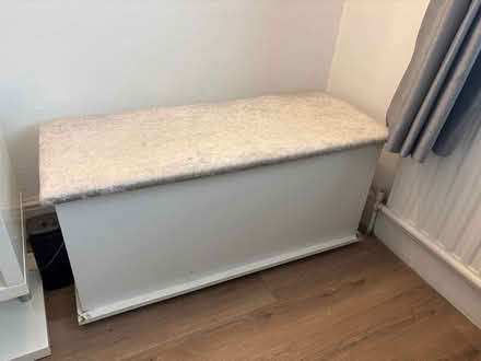 Photo of free White blanket box (NE11) #1