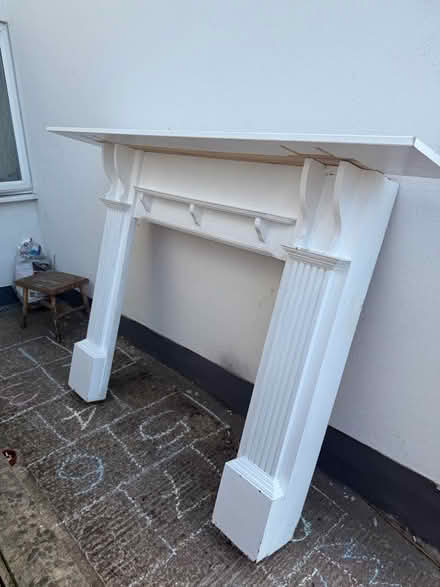 Photo of free Wooden mantle piece (SM3) #1