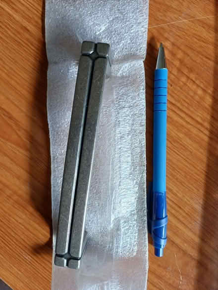Photo of free One Metal Kitchen/Bedroom Cupboard Handle (Eccleshill BD2) #1