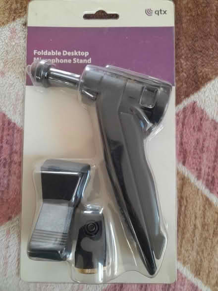 Photo of free Foldable Desktop Microphone Stand (Brighton BN2) #1