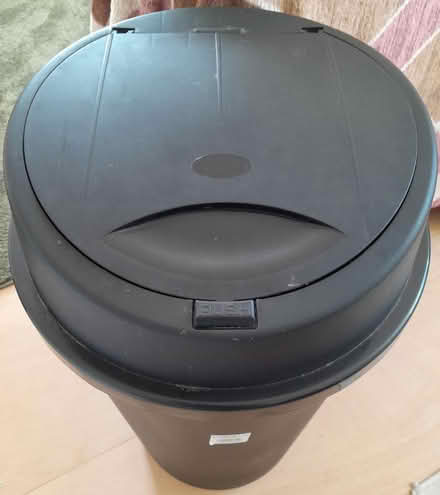 Photo of free Tontarelli black plastic bin (Brighton BN2) #1