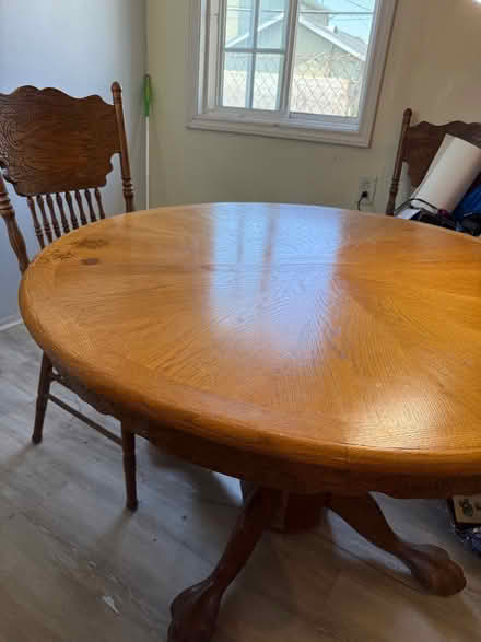 Photo of free Wooden table (Downtown fullerton) #2