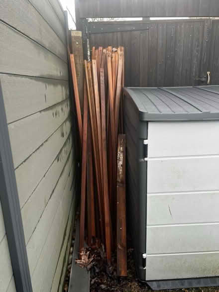 Photo of free Hardwood Cedar Strips Used (Edenbridge TN8) #1