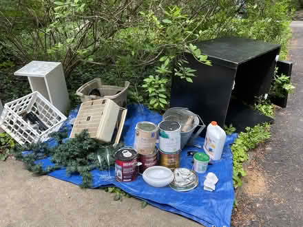 Photo of free various:tables, sofa/bed,supplies (Lansdowne PA) #1