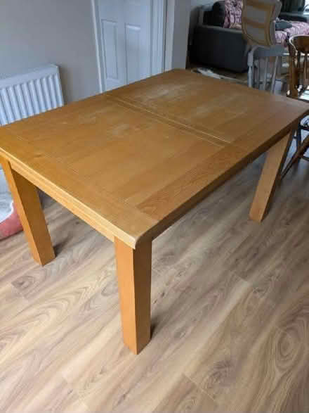 Photo of free Solid oak extendable dining table (Gosforth NE3) #1