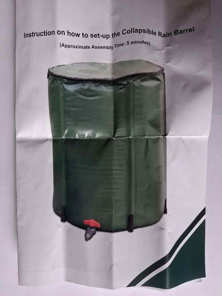 Photo of free Collapsable Water Barrel (Cradley WR13) #1
