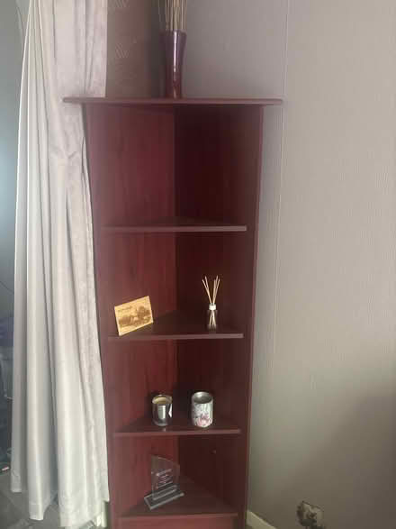 Photo of free Tall wooden shelves (Nuneaton CV11) #1