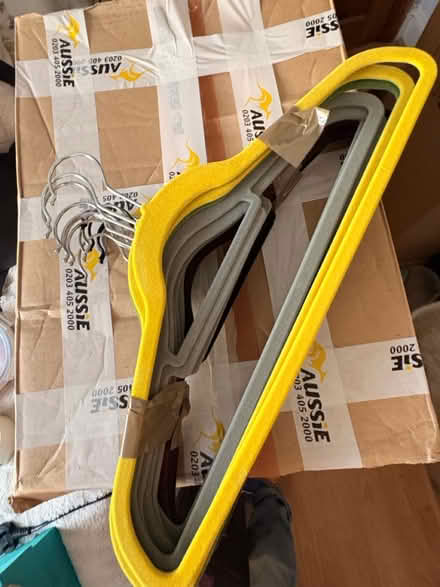 Photo of free Velvet clothes hangers (Walthamstow) #1