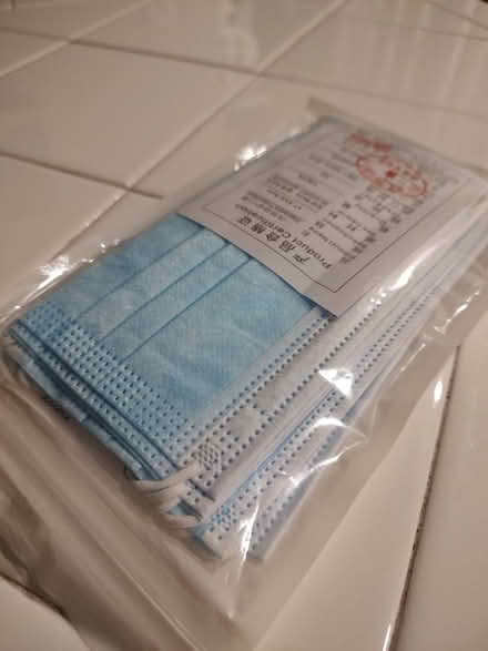 Photo of free New Disposable face masks (Odenton) #1